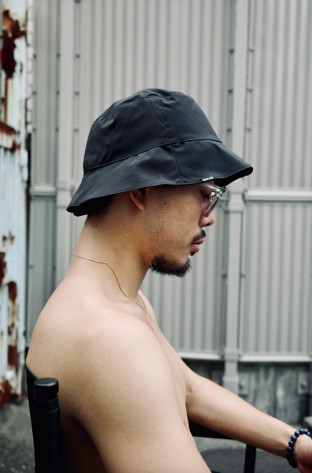【CHILL OUT COLLECTION】the hat by supplier & H.C.D / Bucket Hat Black