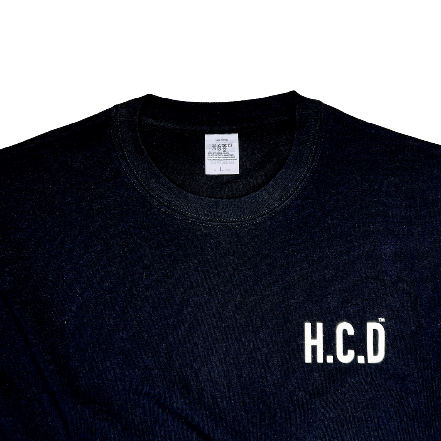 H.C.D BRND T-SHIRTS / Black