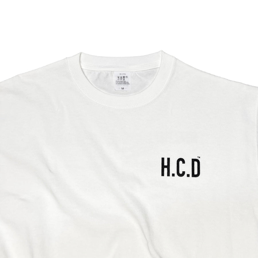 H.C.D BRND T-SHIRTS / White