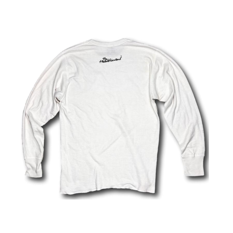 The Helthinians PLAIN LONG SLEEVE T-SHIRTS / White First.